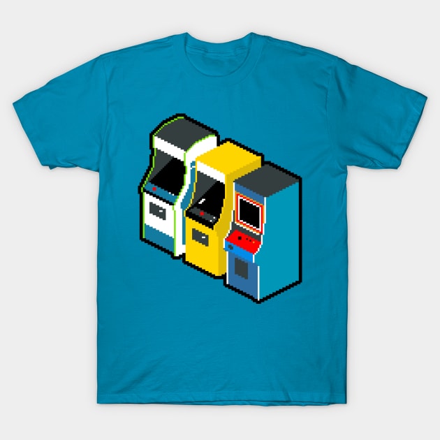 Arcade 80s T-Shirt by mannypdesign